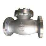 CF8 SWING CHECK VALVE, 6 INCH, CLASS 150, BS1868, ASME B16.34, RF